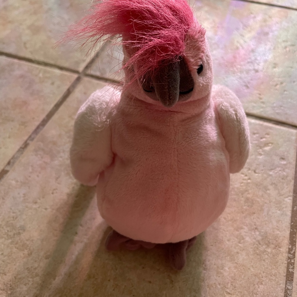 Ganz Webkinz Pink Cockatoo Stuffed Animal